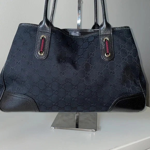 Auth Gucci Princy Web Sherry Line #35250G49B